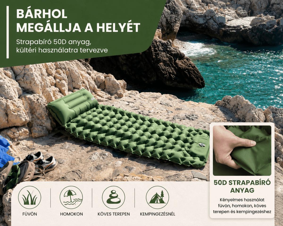 BeachGo™ beépített pumpás matrac - BeachGo