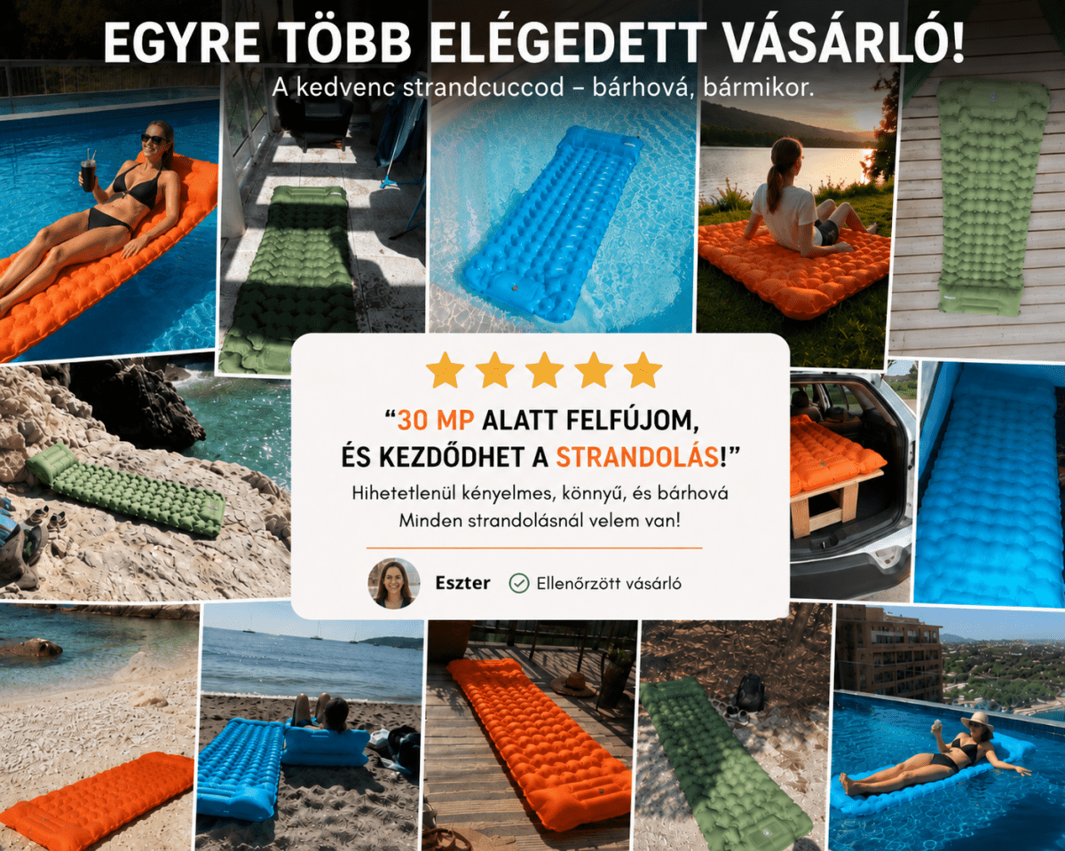 BeachGo™ beépített pumpás matrac - BeachGo